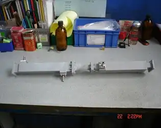 Are there standard sizes for Water-Cooled Twist Waveguides?